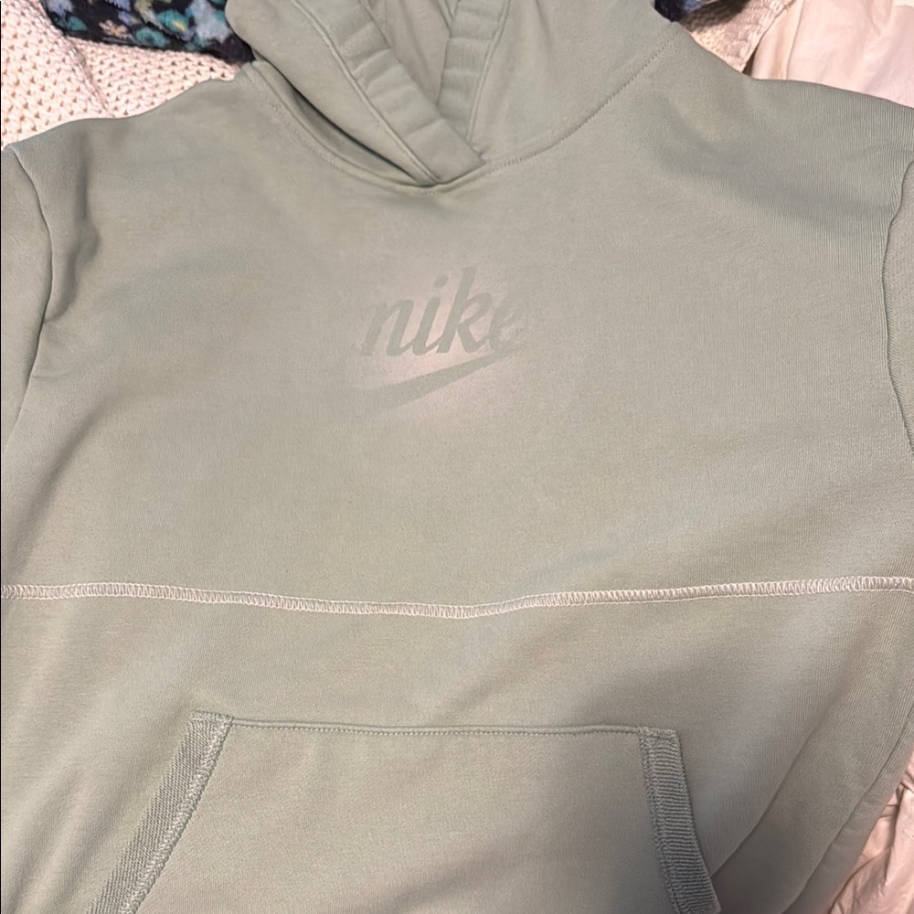 Nike Light Green Hoodie